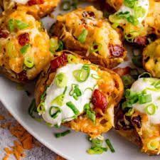 Potato Skin with Cheese Any 1 Topping