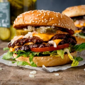 Beef Burger Meal
